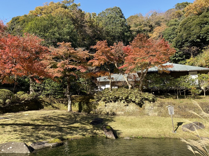 円覚寺の紅葉の写真